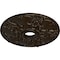 Ekena Millwork Norwich Ceiling Medallion (Fits Canopies up to 4 1/2"), 18"OD x 3 1/2"ID x 1 3/8"P, Bronze CM18NOBZS - alternate 2